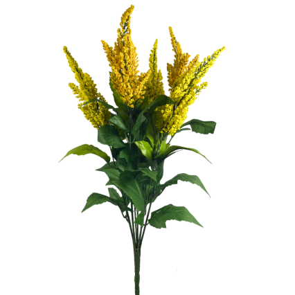 25" Heather Bush - Yellow