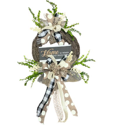 Home Story Wreath