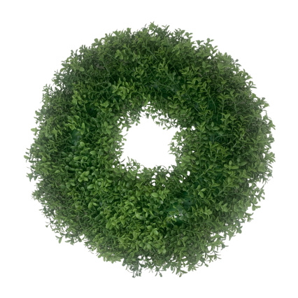 18" European Boxwood Wreath