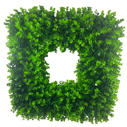 20" UV Eucalyptus Square Wreath