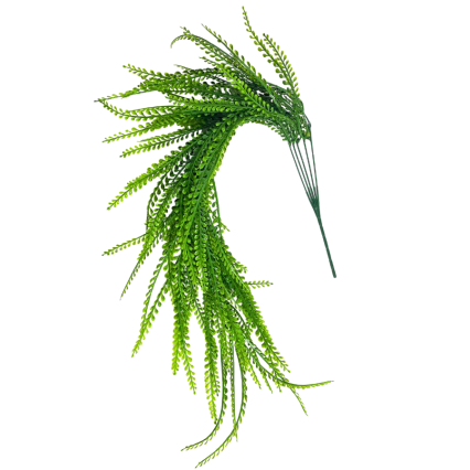 34.5" UV Bead Grass Hanging Bush