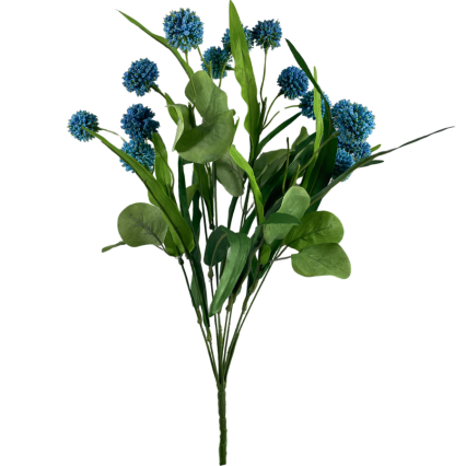18" Globe Thistle Bush - Blue
