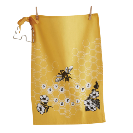 Save The Bees Dishtowel & Cookie Cutter Set