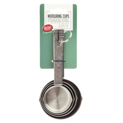 Stainless Steel Measuring Cups- Set of 4