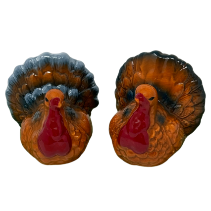 2" Turkey Salt & Pepper Shakers