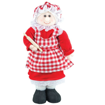 21" Confectioner Mrs. Claus Stander