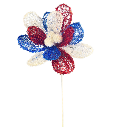 20" Red, White, & Blue Patriotic Spray