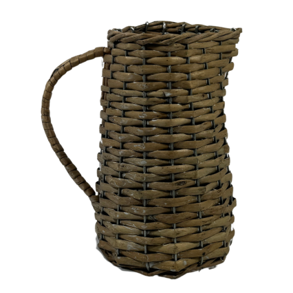 8" Wicker Pitcher