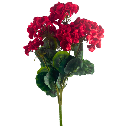 20" Geranium Bush - Red