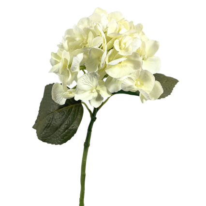 13.5" Real Touch Hydrangea - Cream