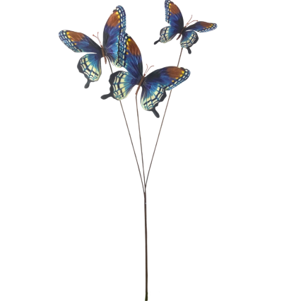 28" Grand Summer Butterfly Spray - Blue