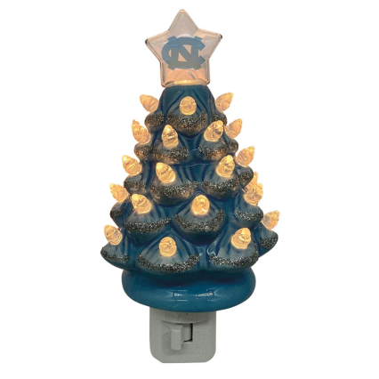 6.5" UNC Xmas Tree Nite Lite