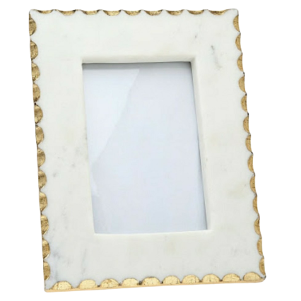 Granite Photo Frame with Gold Border 4x6