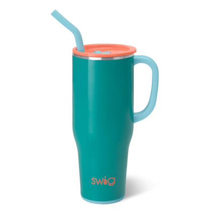 Swig : Shimmer Aquamarine Travel Mug (18oz)