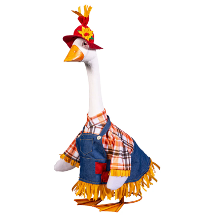 Porch Goose Outfit - Scarecrow