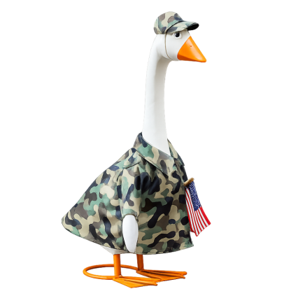 Porch Goose Outfit- Camo