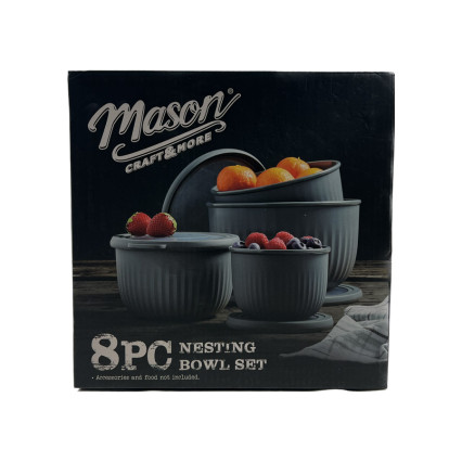 MASON CRAFT & MORE 3 QT SLOW COOKER CROCK POT - WHITE - PREP & RELAX  SA-A1605