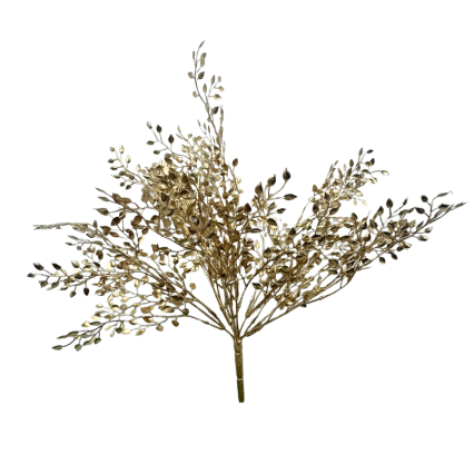 16" Mini Boxwood Bush - Gold