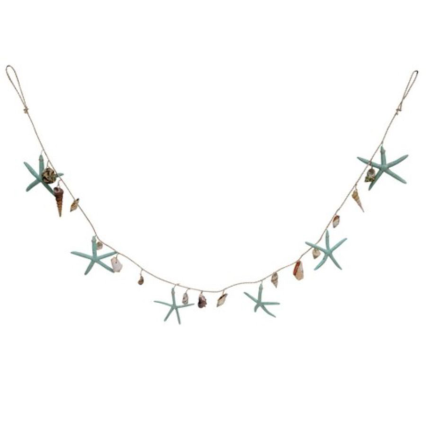 Starfish Garland-Mint