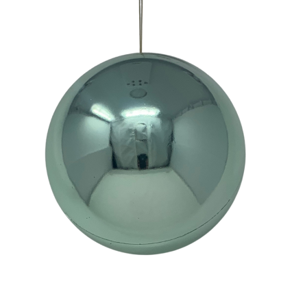 4" Shiny Mint Green Ball Ornament