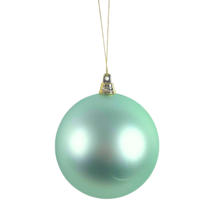 4" Matte Mint Green Ball Ornament