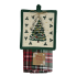 3pc Holiday Kitchen Set- Glittery Tree