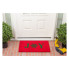 Joy on Red Doormat