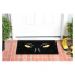 Black Cat Eyes on Black Doormat