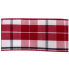 2.5" x 10yd Red Plaid Ribbon