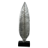 12" Silver Leaf Statue