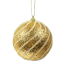 4" Ornament - Gold Spiral