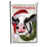 Christmas Cow Garden Flag