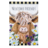 Highland Cow Welcome Friends House Flag