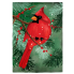 Cardinal in Pines House Flag