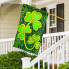 Lucky Clovers House Flag