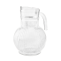 68 oz Ribbed Glass Pitcher