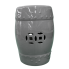 Grey Garden Stool