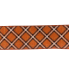 2.5" x 10yd Orange Plaid Ribbon