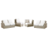 Biscayne 4pc Sectional Set