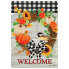 Pumpkin Wreath House Flag