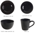 Sonoma Dinnerware 16pc Collection - Black