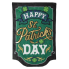 St Patrick's Day Rounded Garden Flag