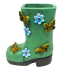 Summertime Planter Boot - Green