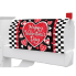 Valentine Check Mailbox Cover