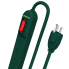 Stanley 2.5ft | 6-Outlet Power Strip - Green