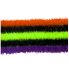 2.5" x 10yd Fuzzy Halloween Striped Ribbon