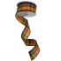 1.5" x 10yd Fall Fun Plaid Ribbon