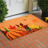 Corner Pumpkins and Leaves