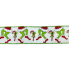 2.5" x 10yd Grinch Tip Toe w/ Green Edge Ribbon