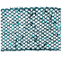 2.5" x 10yd Aqua Blue Sequin Mesh Wired Ribbon